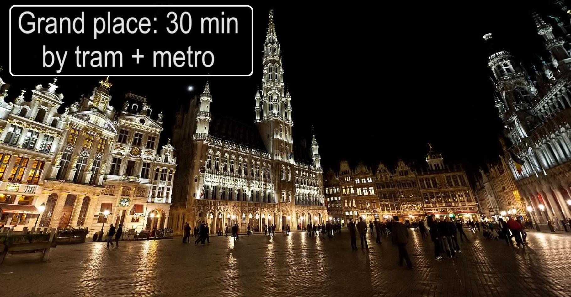Furnished - Bright, Modern Apartment In Brussels, 15 Minutes Walk From The Atomium Exterior photo