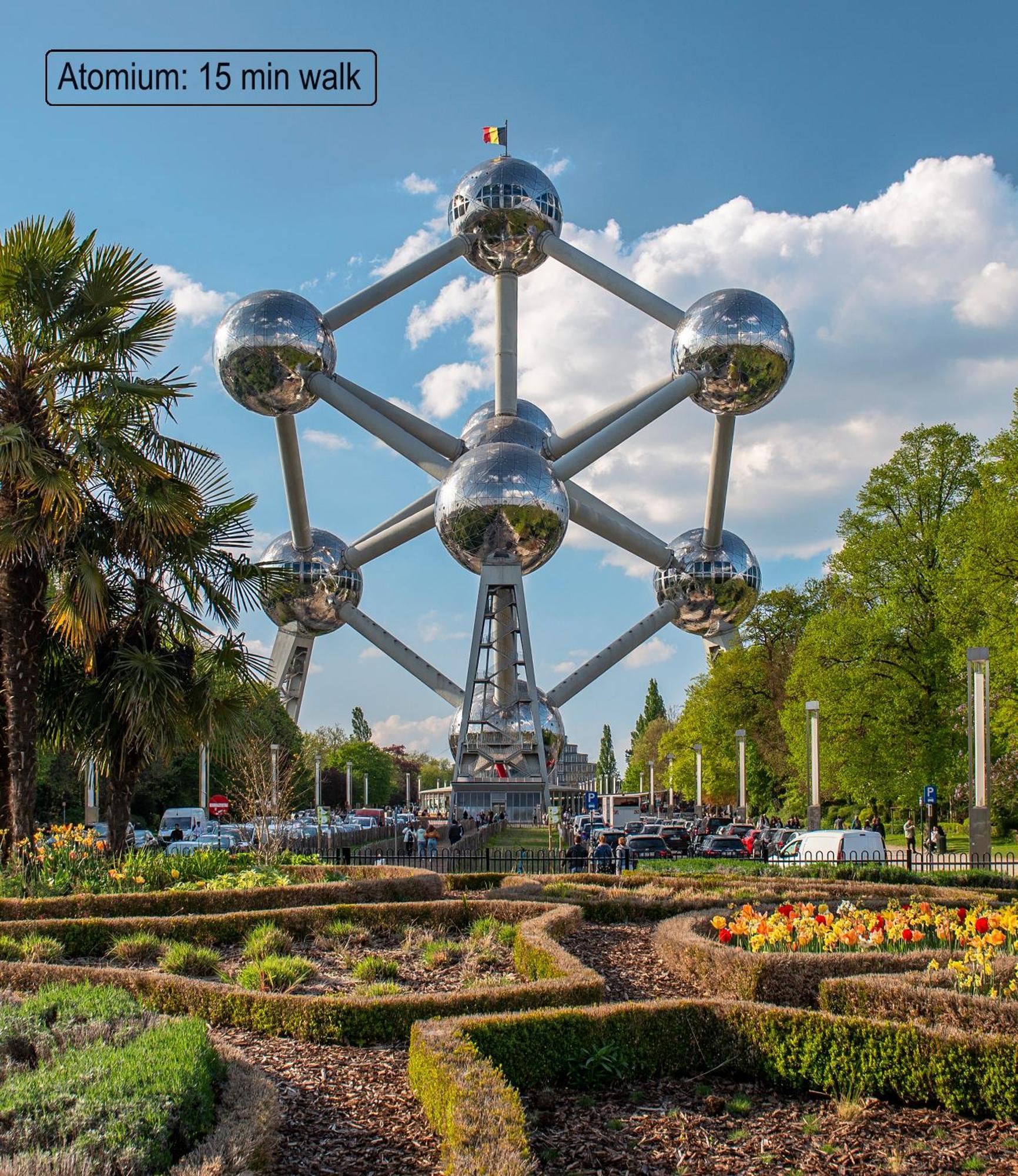 Furnished - Bright, Modern Apartment In Brussels, 15 Minutes Walk From The Atomium Exterior photo